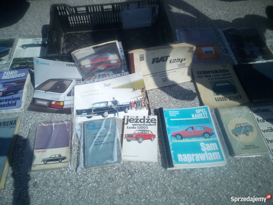 Ksiązka fiat 125p 126p star 28 katalog części Sosnowiec