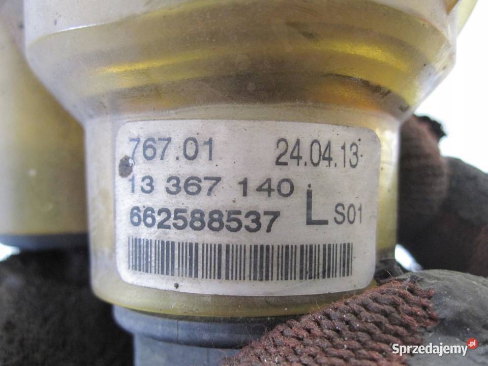 OPEL ASTRA J LIFT 13r halogen lewy 13367140