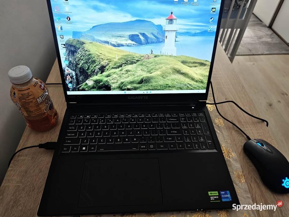 Laptop Gigabyte g6 kf 2025r Podświetlana klawiatura  Słupsk