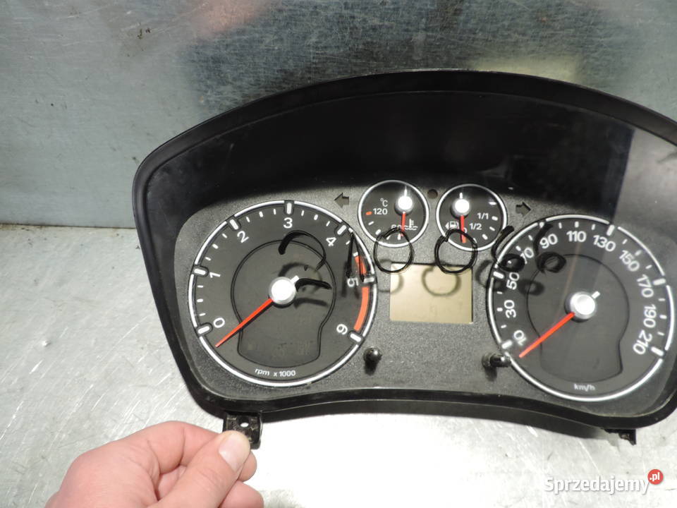 LICZNIK ZEGARY FORD FIESTA MK6 LIFT 14 TDCI Części samochodowe Nowy Sącz