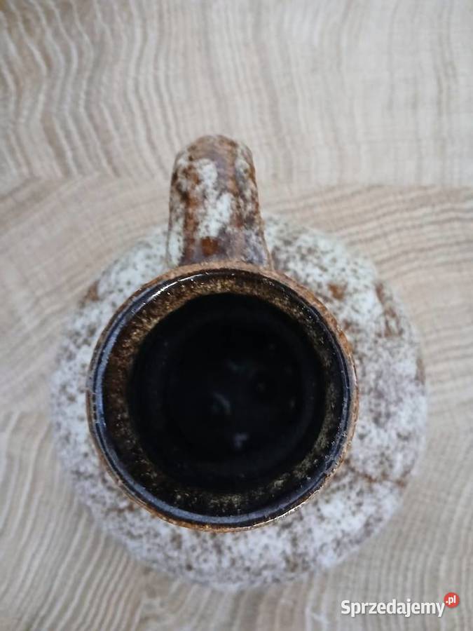 Dzbanek wazon ceramiczny Fat Lava z Niemiec Antyki