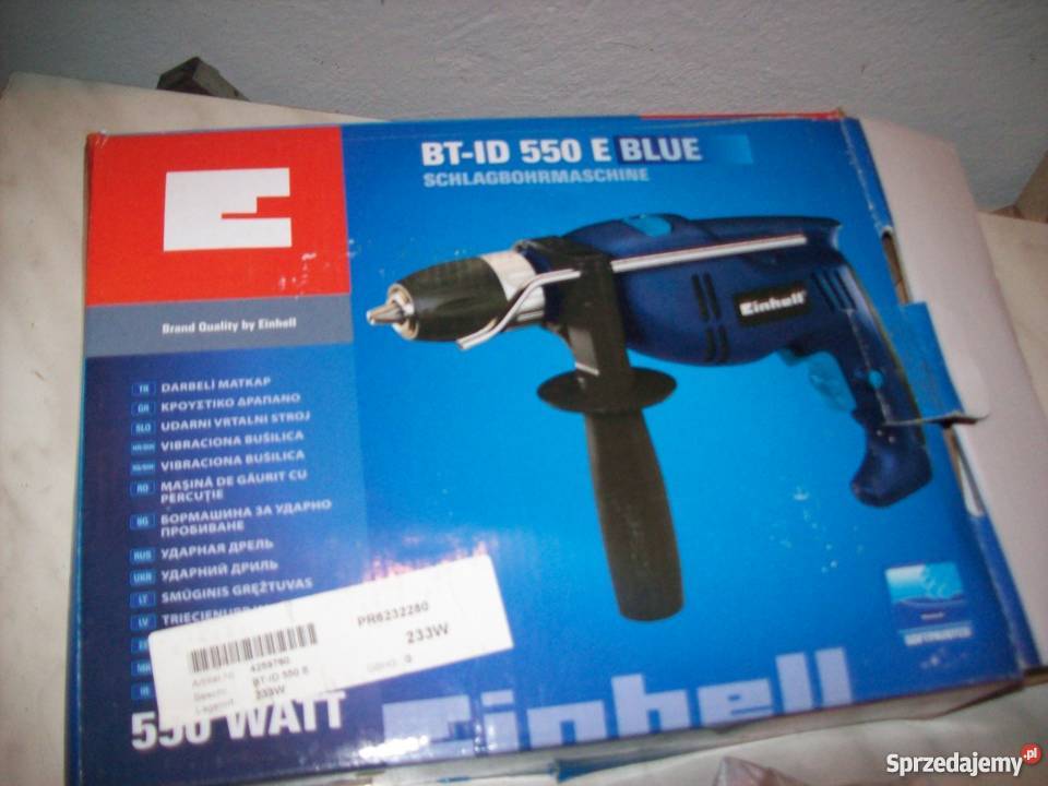 wiertarka einhell 550watt przywieziona z Niemiec Głogowa