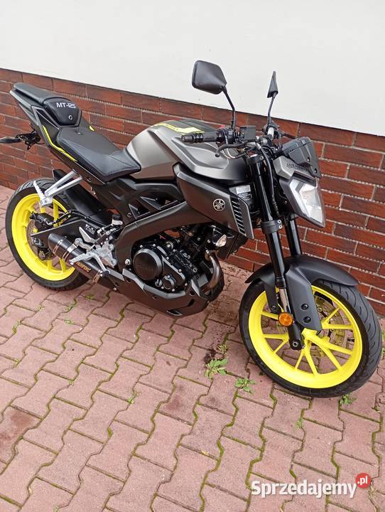 Yamaha Mt 125 FLUO katB sprzedam