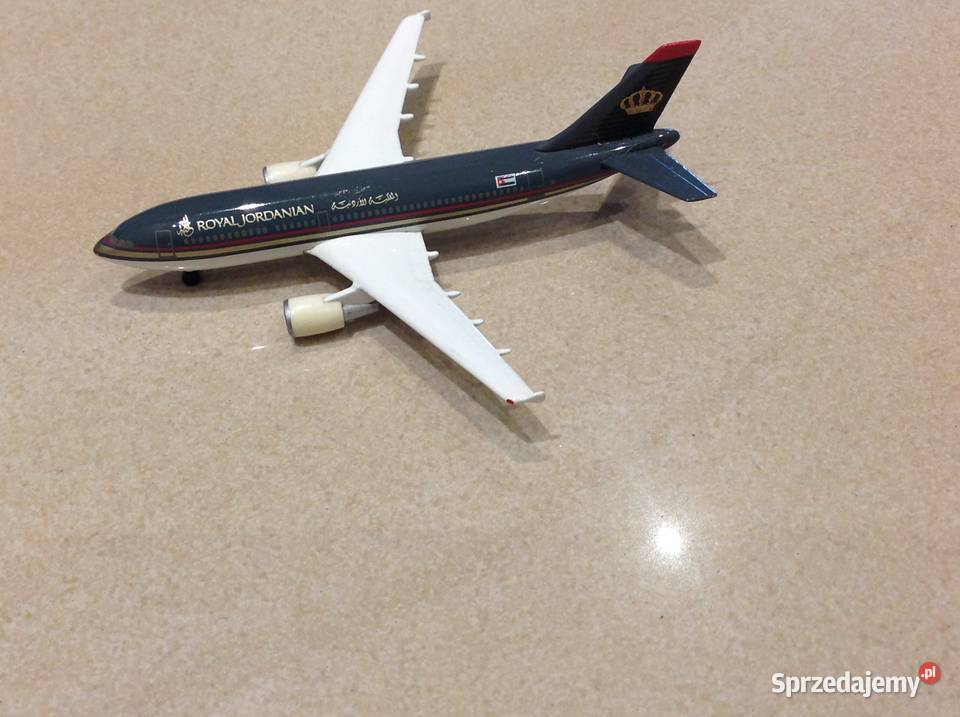 Herpa Model Samolotu ROYAL JORDANIAN metalowy Nowa Sól sprzedam
