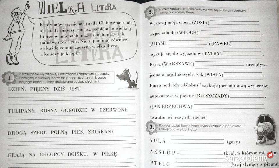 A do Z Ćwiczenia ortograficzne 1 Agnieszka lubelskie Chełm