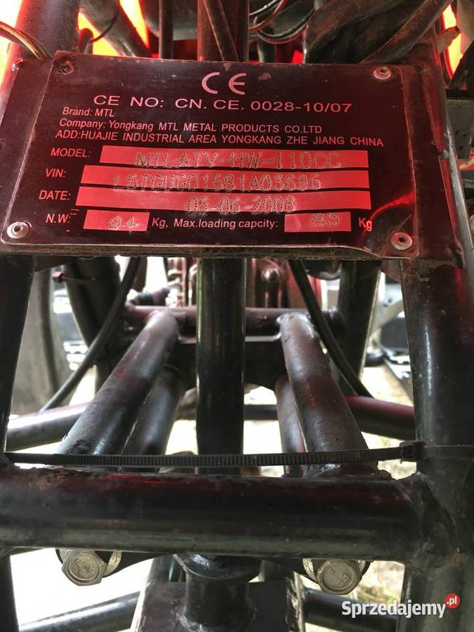 Quad Kingway Minicatr 110 110km Łachowce