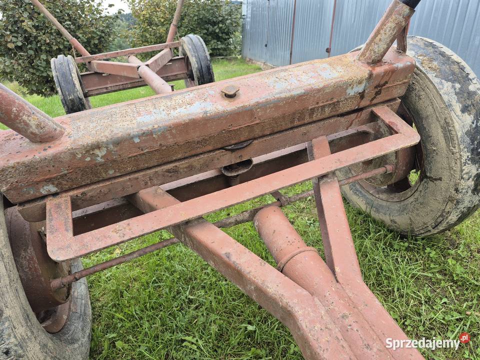 Wóz rolniczy metalowy do traktora ciągnika Szymbark