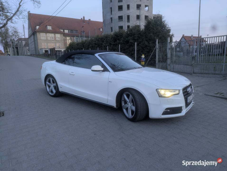 Audi A 5 cabrio SLine doinwestowana ZAMIANA NA Mrągowo