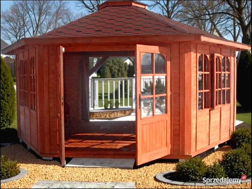 ALTANA 15 SZKLANA ALTANKA OGRODOWA DOMEK Parzymiechy sprzedam