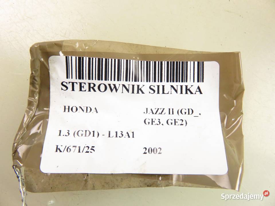 STEROWNIK HONDA JAZZ II 13 37820PWAG02 małopolskie