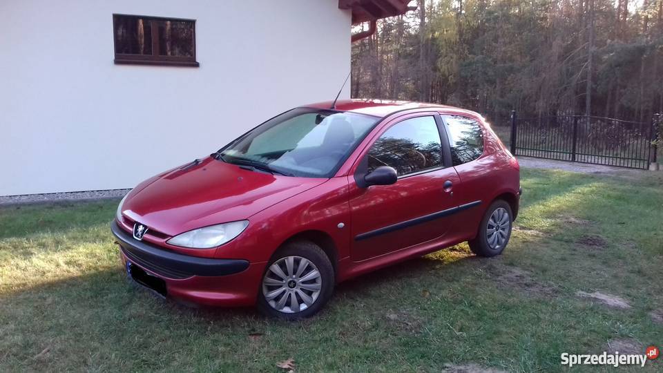 Sprzedam Peugeot 206 kol bordowy 2002 r benlpg Myślachowice sprzedam