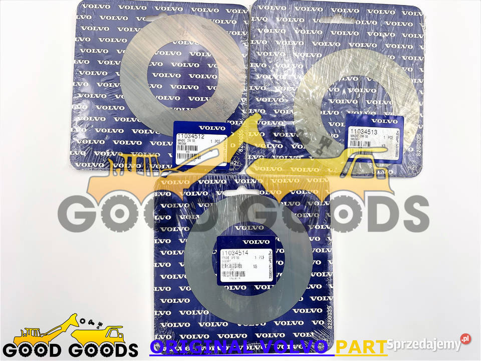 VOLVO PODKŁADKA REGULACYJNA 11034514 11034513