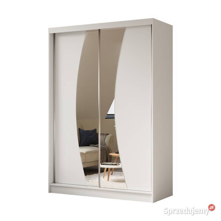 NOWA tania szafa 150 6 kolorów LUSTRO Kluczbork