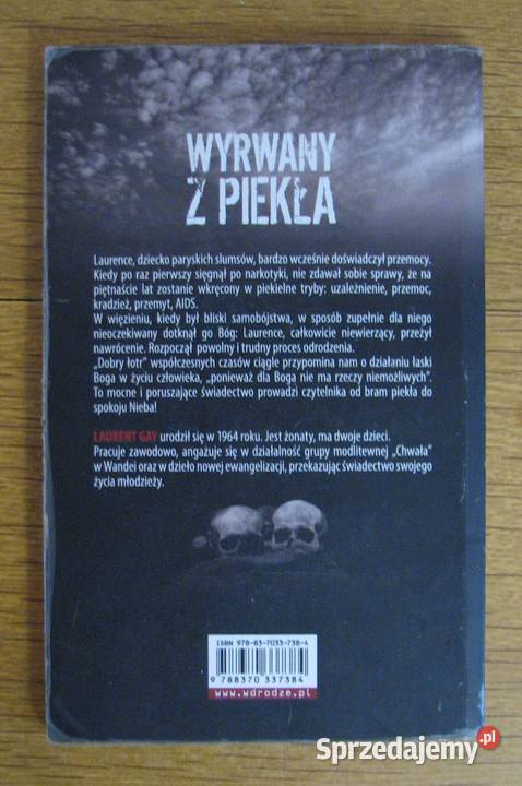 Laurent Gay Wyrwany z piekła lubelskie Parczew sprzedam