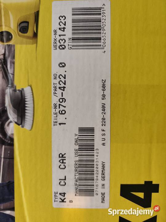 Myjka Karcher K4 Narzędzia Aleksandrów Kujawski sprzedam