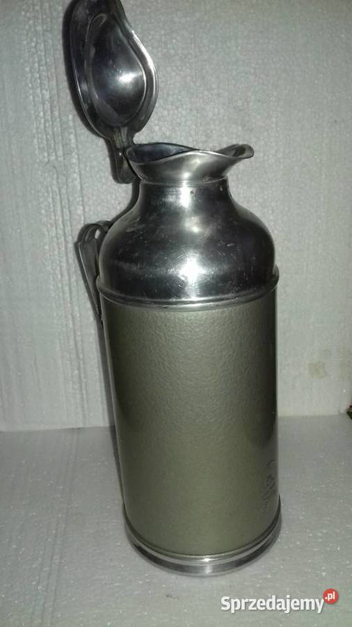 stary termos metalowy z klapką lata 7080 Chiński Pozostałe Warszawa