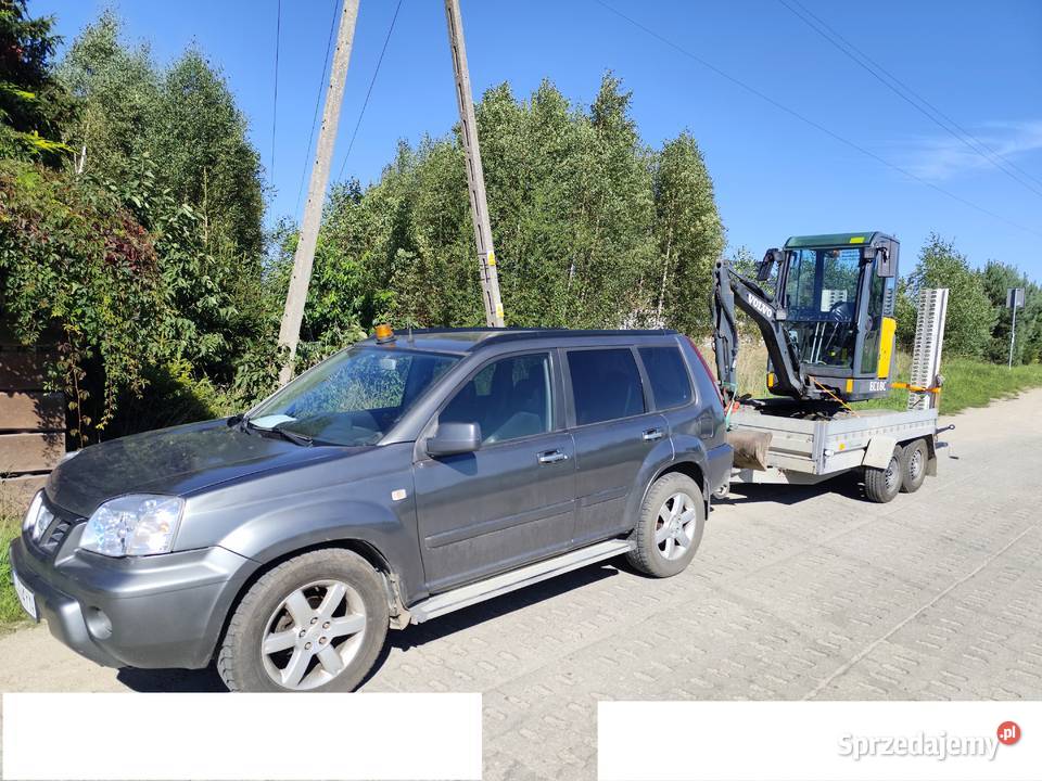 Nissan Xtrail t30 22dci z przyczepą Niewiadów Żukowo