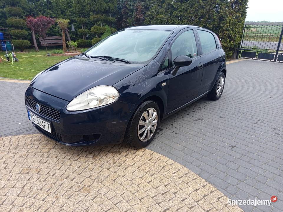 Fiat grande Punto 14 8v klimatyzacja Stary Łajszczew