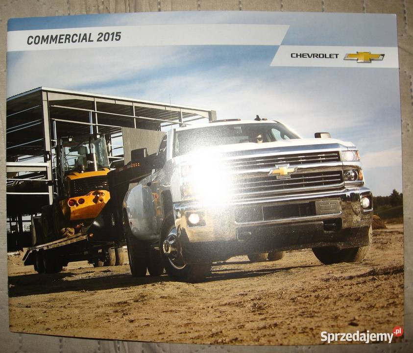 Chevrolet Commercial Trucks 2015 prospekt Kępice