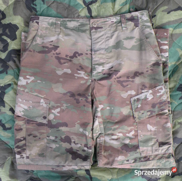 Spodnie ACU multicam ocp medium short 3 Antyki, Sztuka, Kolekcje