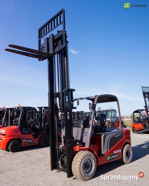 Elektryczny wózek widłowy Manitou ME 450 80V Zator