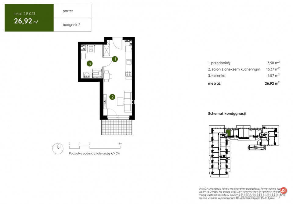 Mieszkanie Kraków Pękowicka 2692m2 1 pokój 16950zł/m2