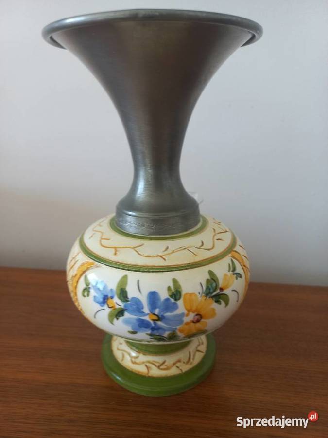 Wazon artystyczny Tirol cyna ceramika Toruń sprzedam