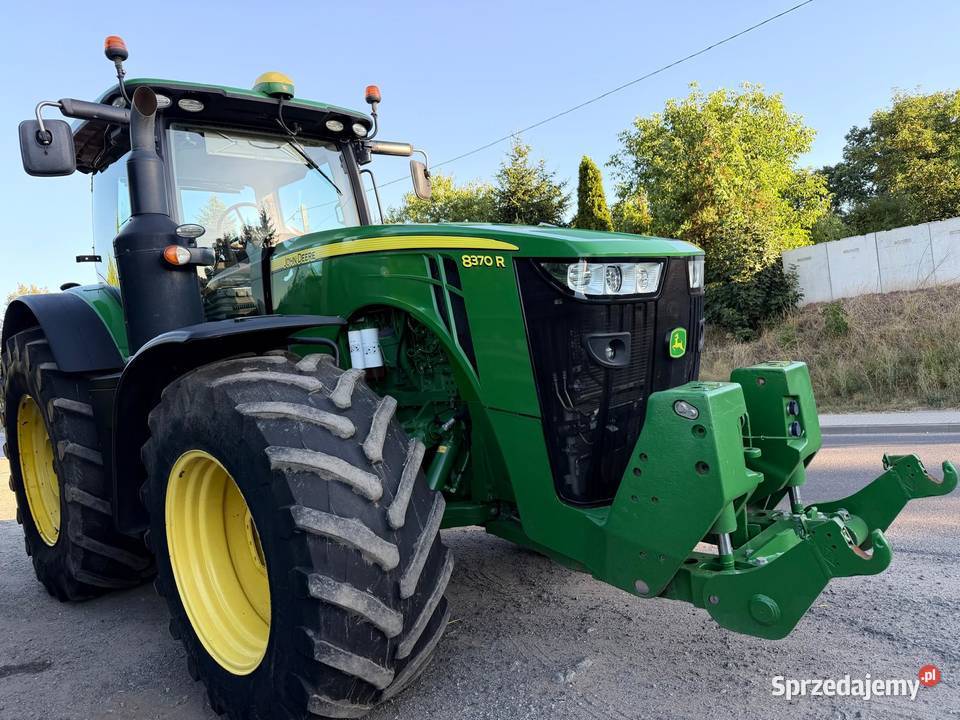 Ciągnik rolniczy John Deere 8370R skrzynia sprzedam