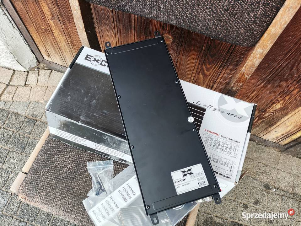 Wzmacniacz samochodowy 1 kanałowy monoblok Niegowonice