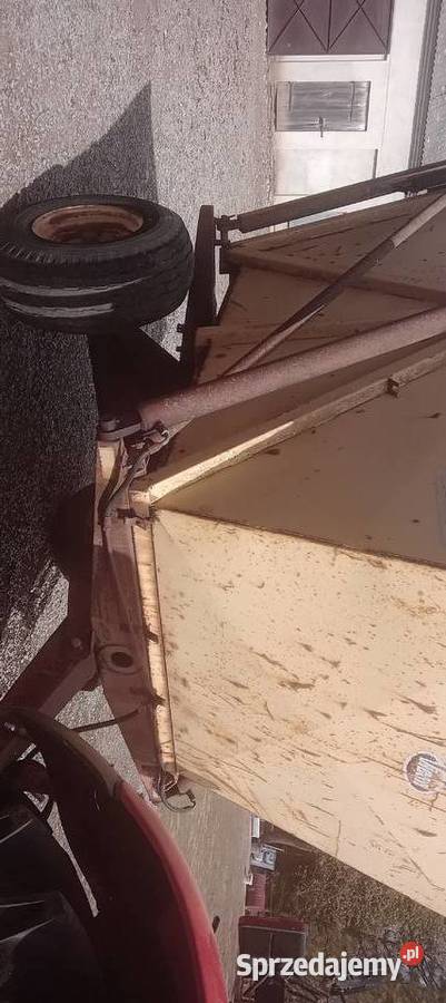 Przyczepa wywrotka jedno osiowa VICON HT 8000 lubelskie Ługów