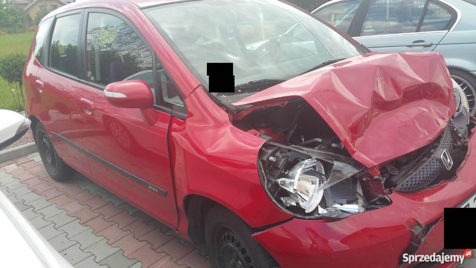 HONDA JAZZ USZKODZONA 2005 14 BENZ silnik Zabrze