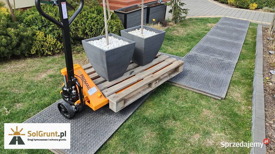 Wynajem płyt drogowych ochrona i utwardzanie Pysznica