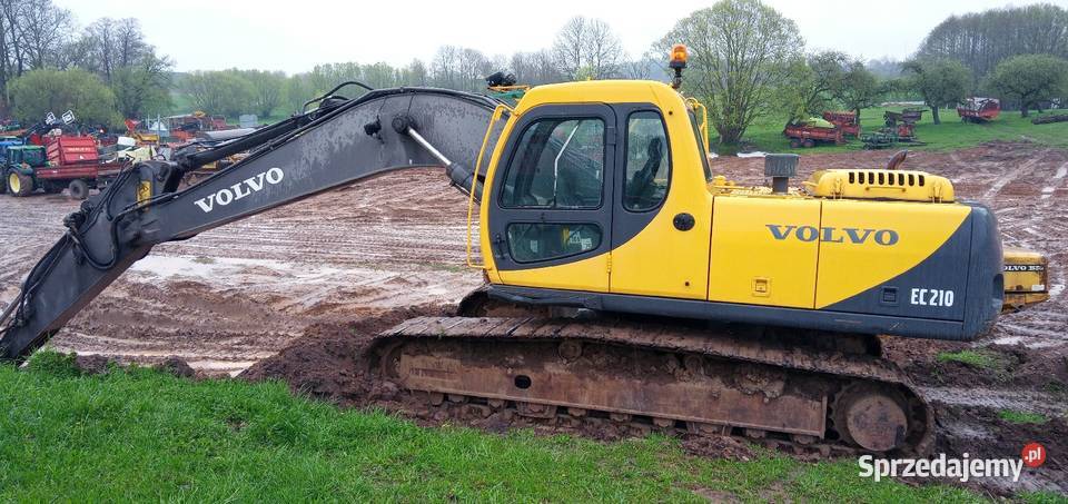 Volvo EC210 Koparka Gąsiennicowa Szołtany