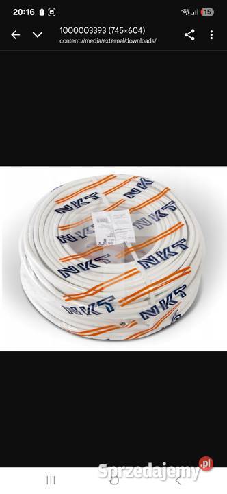 przewod nkt 4x15 ydyp Lublin sprzedam