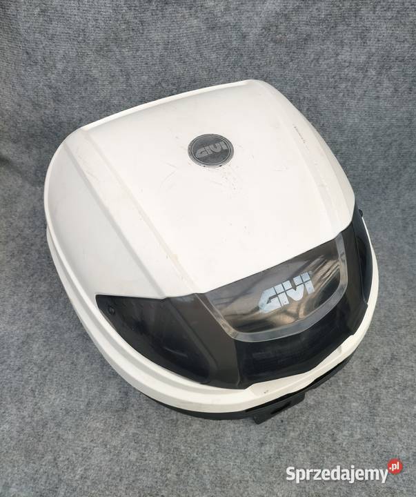 Kufer centralny GIVI biały płyta Leszno