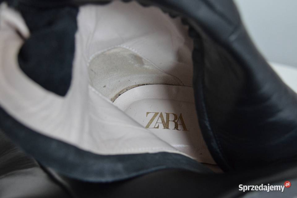 Pełne KOBIECEGO WDZIĘKU kozaki ZARA zakrywające Białystok sprzedam