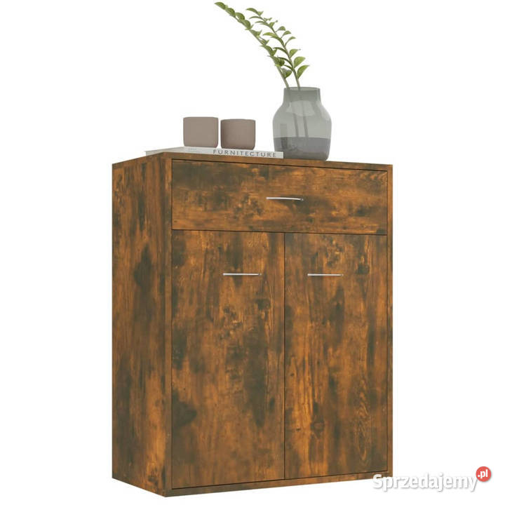 Szafka przydymiony dąb 60x30x75 materiał