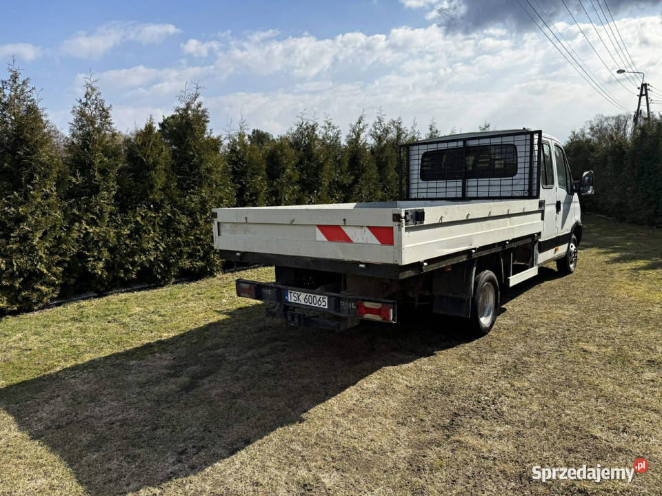 Iveco Daily 35C12 Doka 7 osób Ładowność 1090 Hak centralny zamek