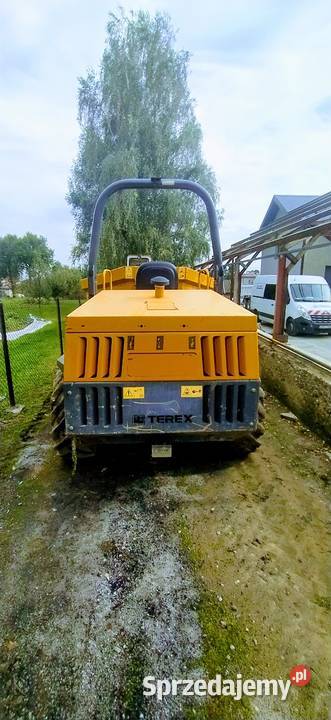 Terex TAs6 wizidło obrotowe 6 ton 4x4 dumper Jadowniki