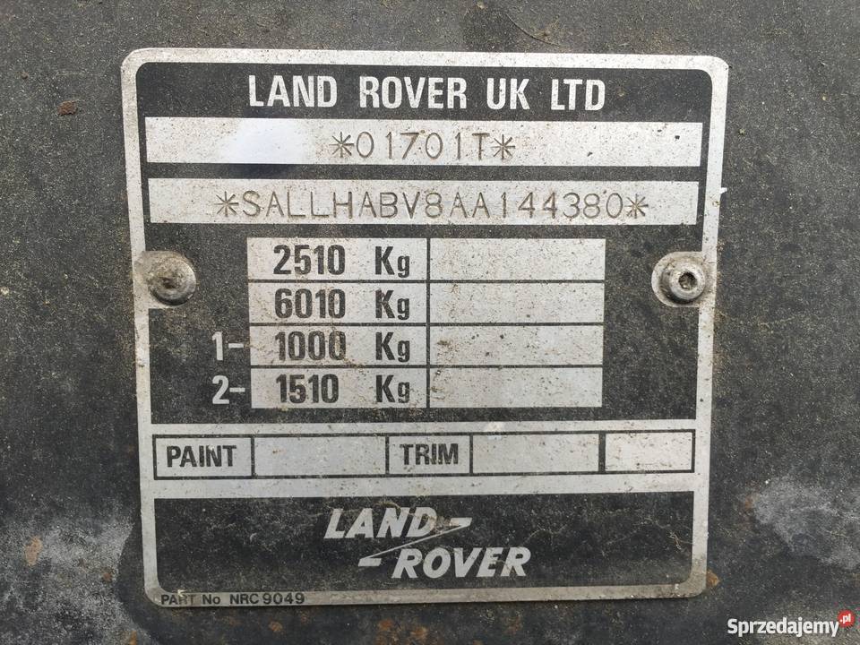 RANGE ROVER CLASSIC 1977 3DOOR 160KM Opole