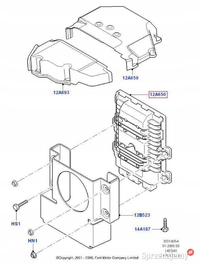 KOMPUTER SILNIKA FORD FIESTA 08 ORYGINAŁ zASO osobowe