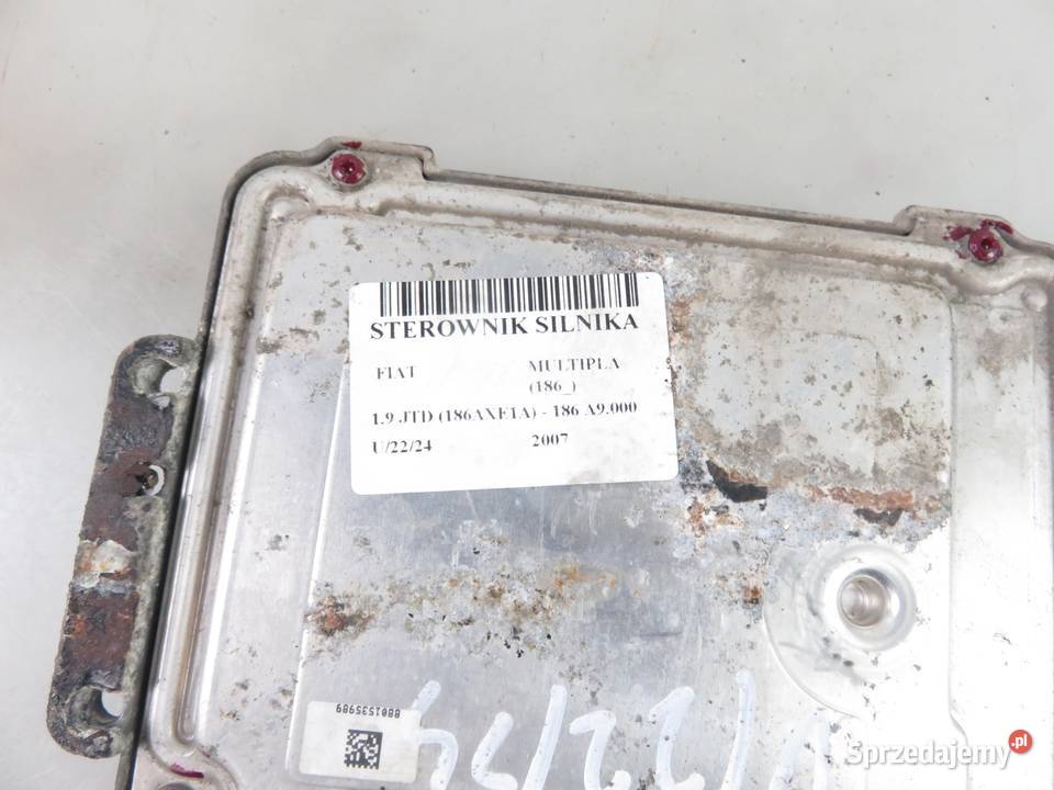 STEROWNIK FIAT MULTIPLA 19 JTD 51807822