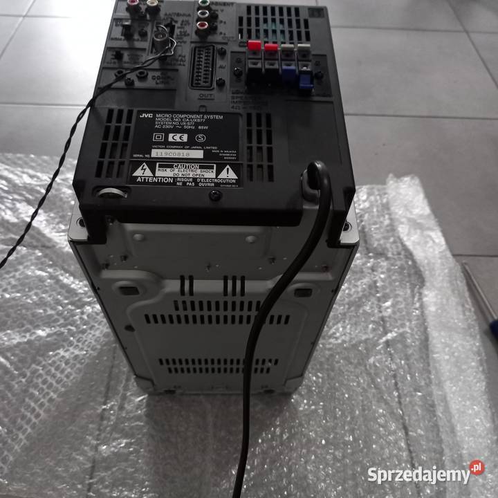 JVC CAUXS77 na części uszkodzona zmieniarka lubelskie Zemborzyce Podleśne sprzedam