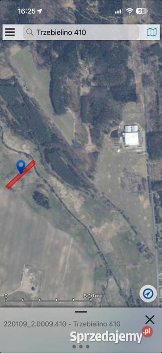 Działka z linią brzegową Sprzedaż Trzebielino