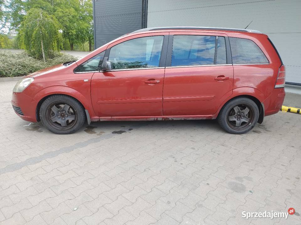 Opel Zafira 22 dairect benzyna 150 7 Osobowy nieuszkodzony