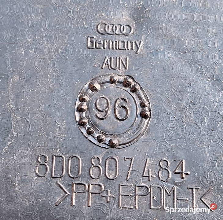 AUDI A4 B5 ŚLIZG ZDERZAKA PRAWY TYŁ 8D0807484 Radom