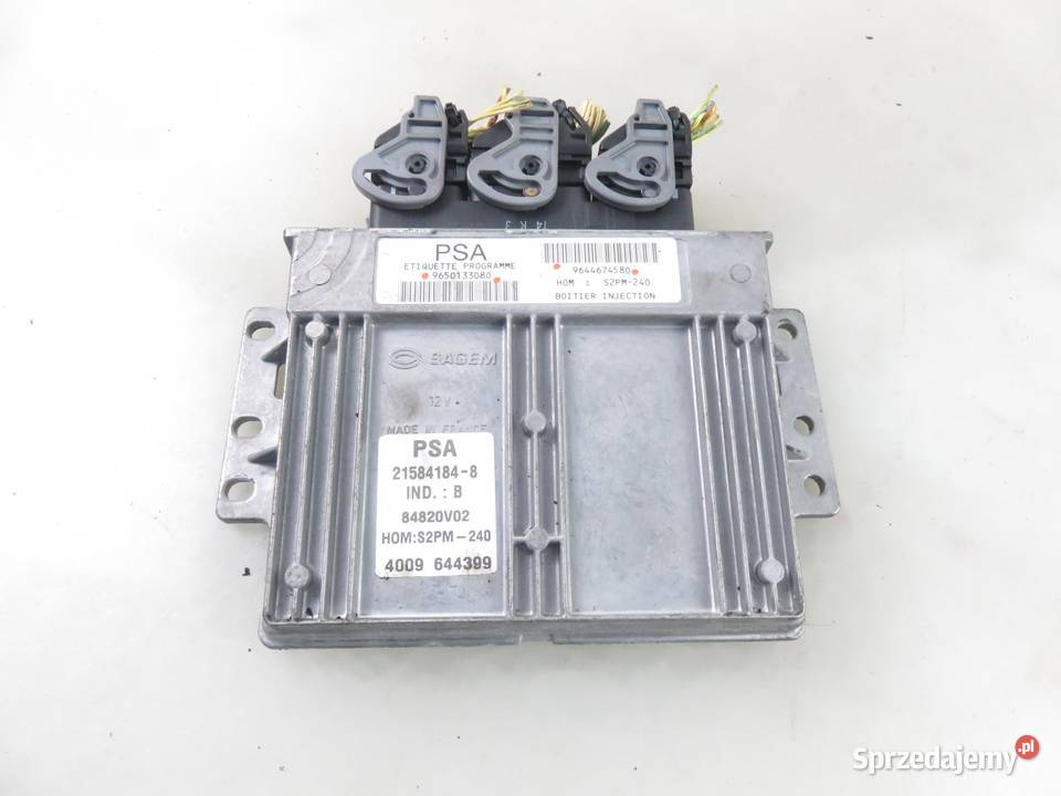 STEROWNIK CITROEN C5 I 18 16V 9644674580