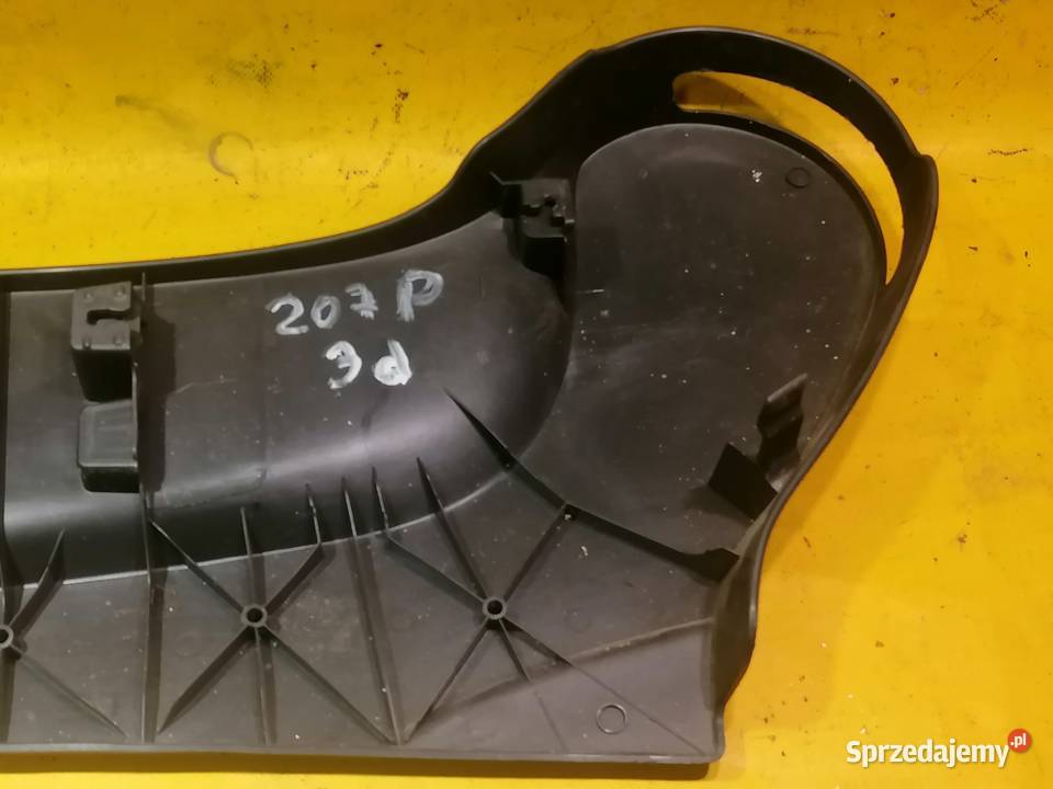 osłona fotel prawy L0053216219 Peugeot 207 r0612 Osłony i zaślepki Piotrków Trybunalski