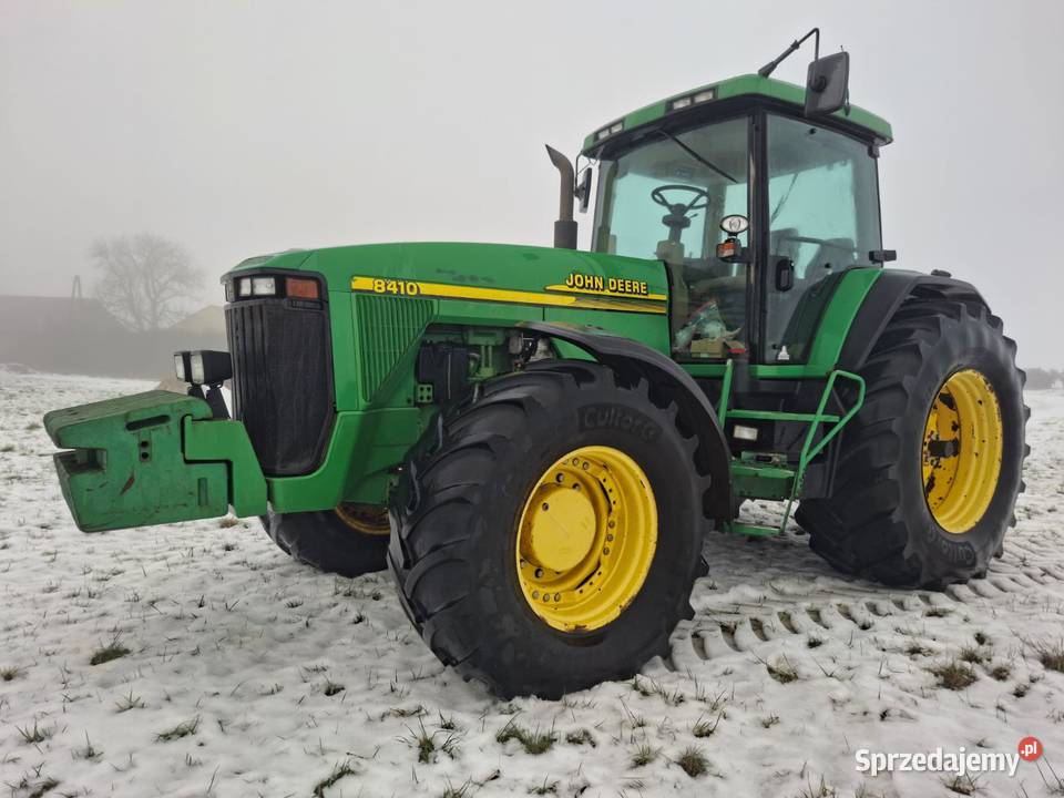 Ciągnik rolniczy John Deere 8410 Uszkodzony John Deere Wąwelno