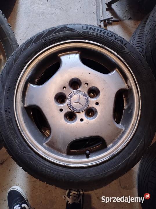Koła alu Mercedes A w168 195 50 15 NOWE OPONY Samochodowe śląskie